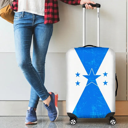 Honduras Luggage Cover Rusted Honduras Flag