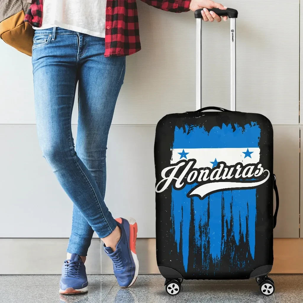 Honduras Luggage Cover Retro Honduras Flag