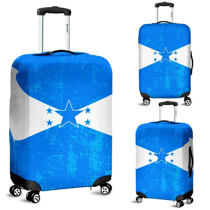 Honduras Luggage Cover Another Rusted Honduras Flag