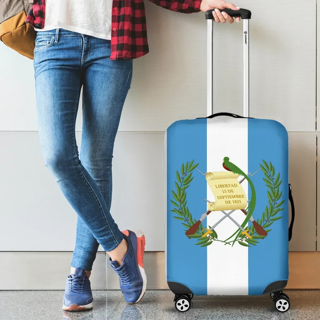 Guatemala Luggage Covers Flag And Coat Of Arms Bn04