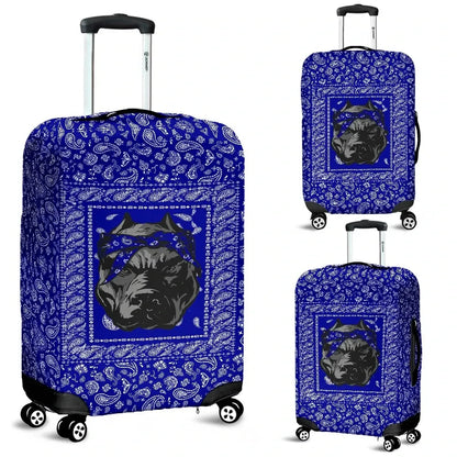 Crips Gang Bulldog Luggage Covers