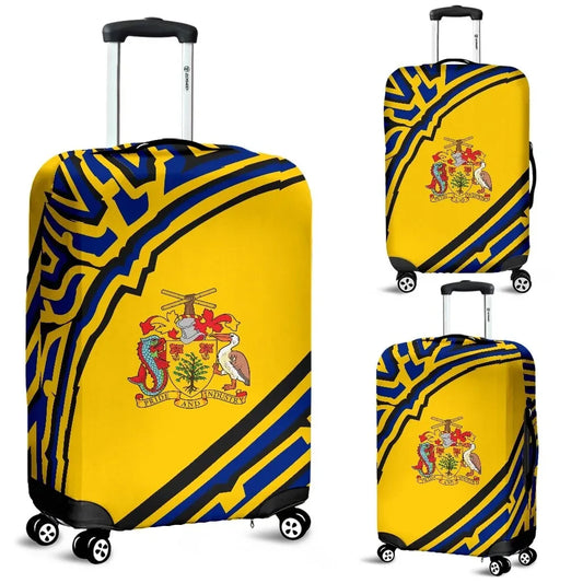 Bardados Vintage Coat of Arms Luggage Covers