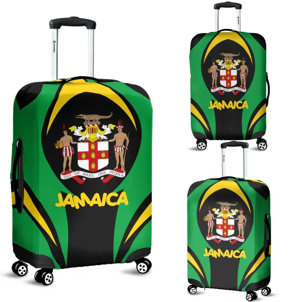 Jamaica Luggage Covers Action Flag