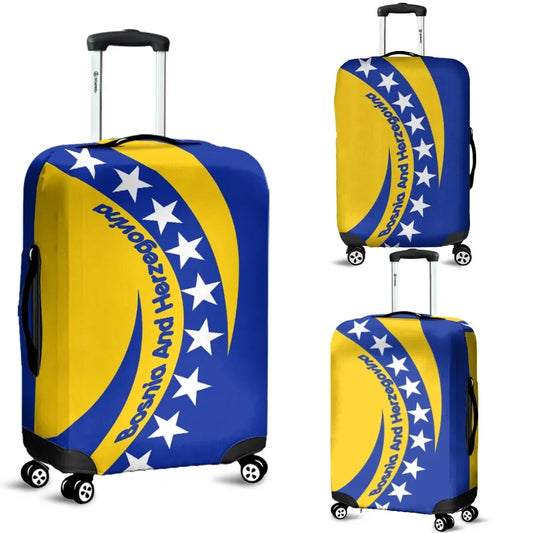Bosnia And Herzegovina Luggage Covers Half Cirlce