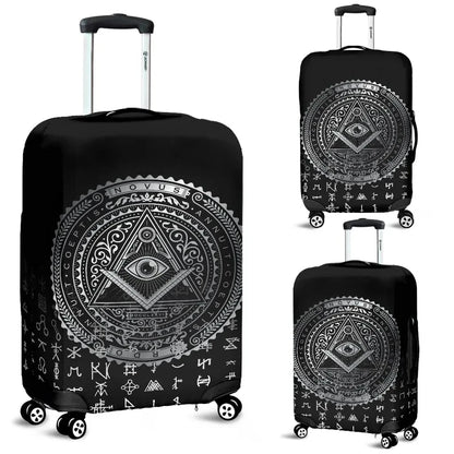 Freemasonry Tattoo Luggage Covers