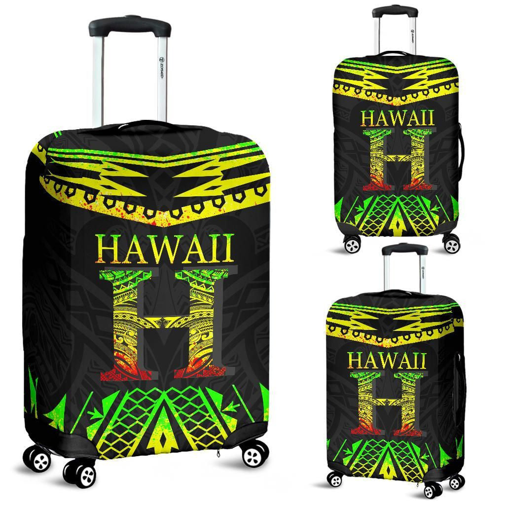 Hawaii Luggage Cover, Polynesia Suitcase Covers