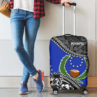 Pohnpei Luggage Covers Fall In Wave