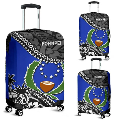 Pohnpei Luggage Covers Fall In Wave