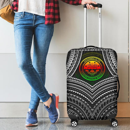 Federated States Of Micronesia Luggage Covers FSM Seal Reggae Color