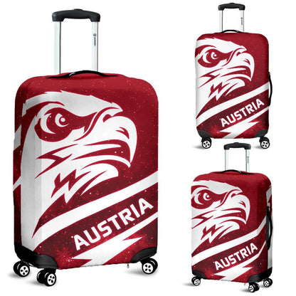 Austria Luggage Covers Eagle Galaxy