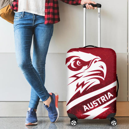 Austria Luggage Covers Eagle Galaxy