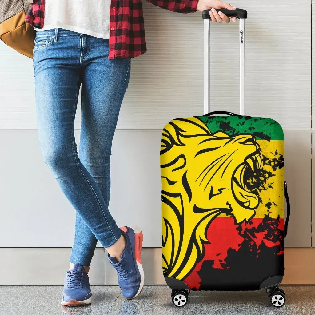 Ethiopia Luggage Covers Lion