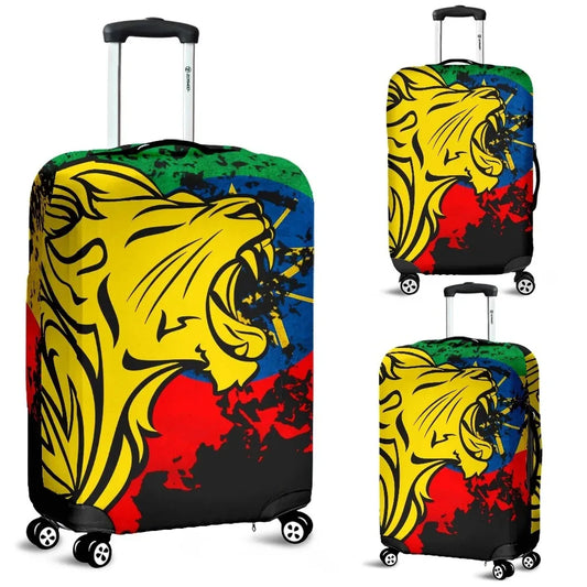 Ethiopia Luggage Covers Lion Vintage