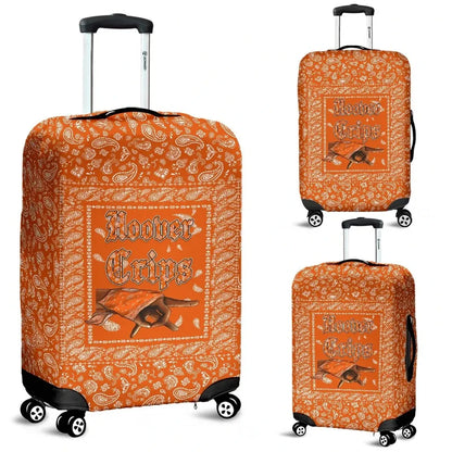 Hoover Crips Luggage Covers Orange Bandana