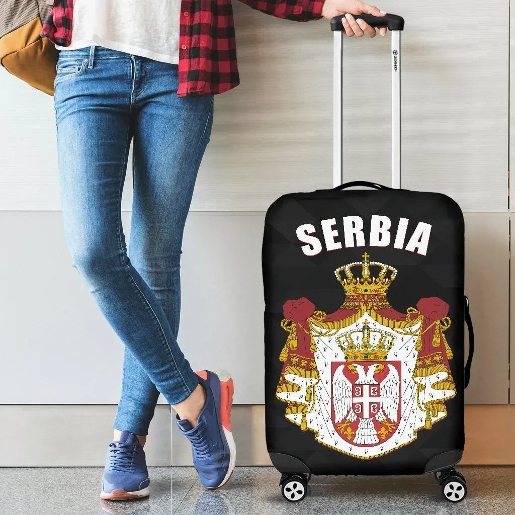 Serbia Luggage Covers Serbian Is Me