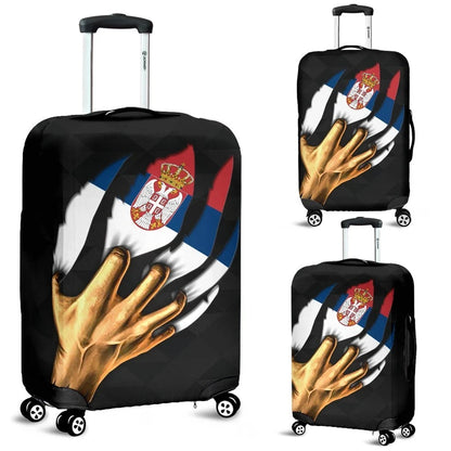 Serbia Luggage Covers Serbian Is Me
