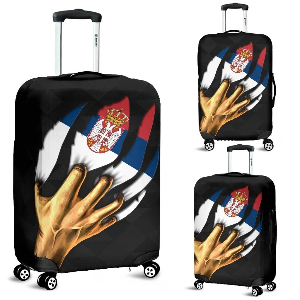 Serbia Luggage Covers Serbian Is Me