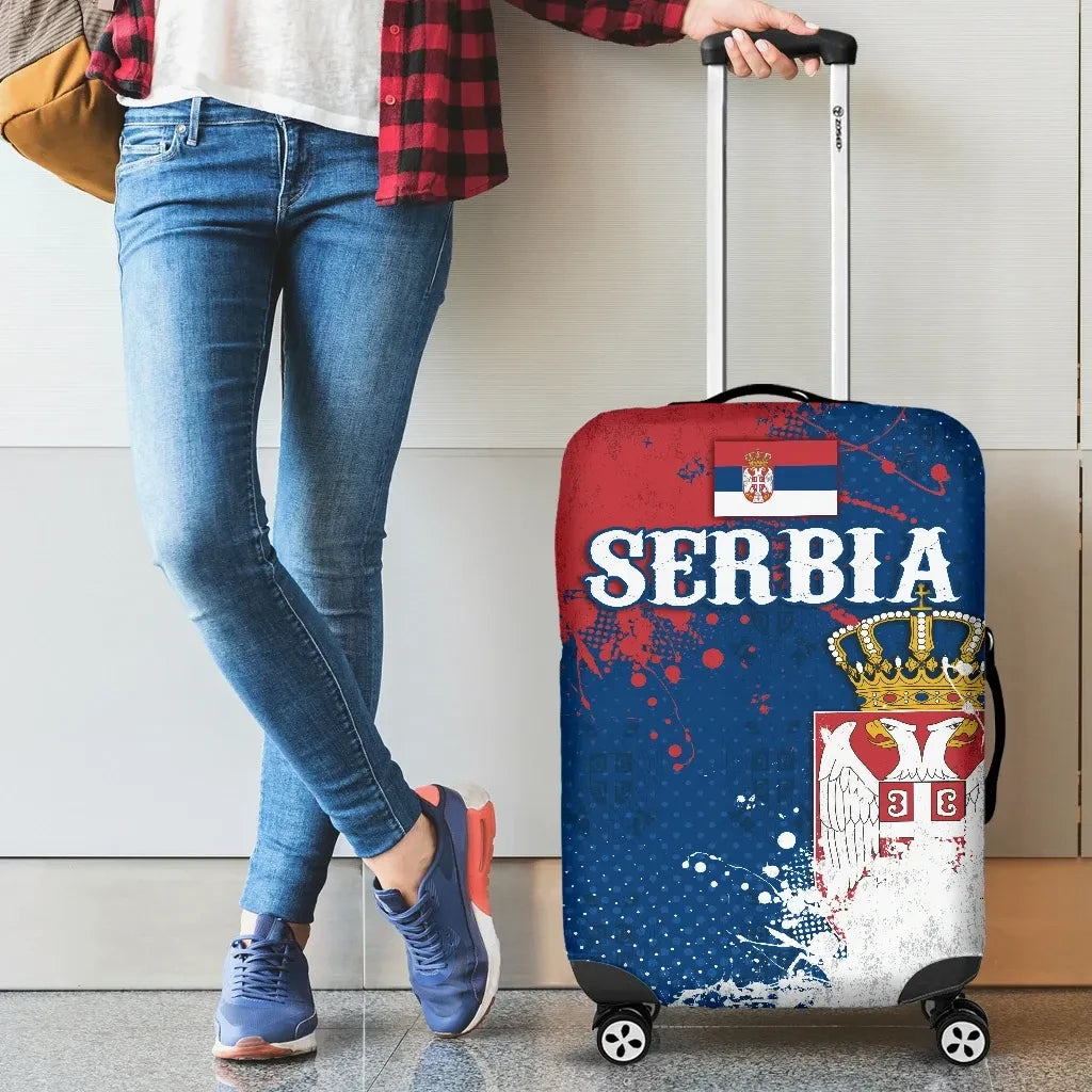 Serbia Luggage Cover The Great Serbia Original
