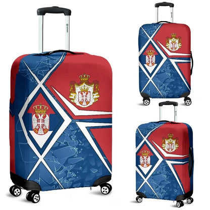 Serbia Luggage Covers Serbian Legend