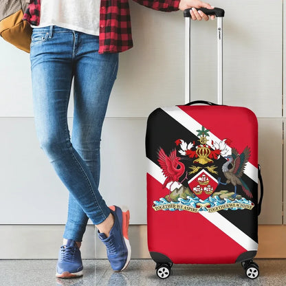 Trinidad And Tobago Luggage Cover Coat Of Arrms