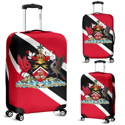 Trinidad And Tobago Luggage Cover Coat Of Arrms