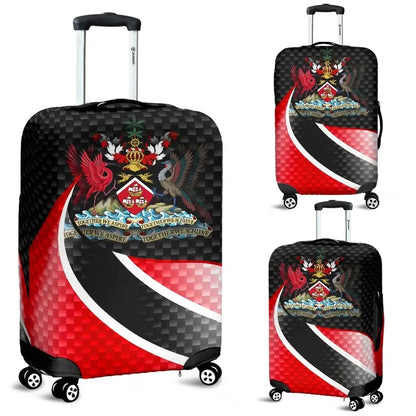 Trinidad and Tobago Luggage Covers Trinidad and Tobago Flag and Coat Of Arms