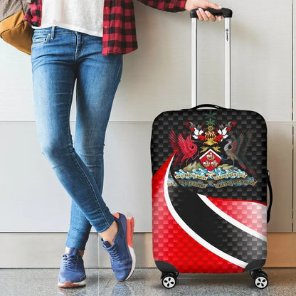 Trinidad and Tobago Luggage Covers Trinidad and Tobago Flag and Coat Of Arms