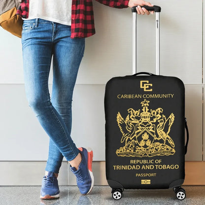 Trinidad And Tobago Passport Luggage Cover Bn04