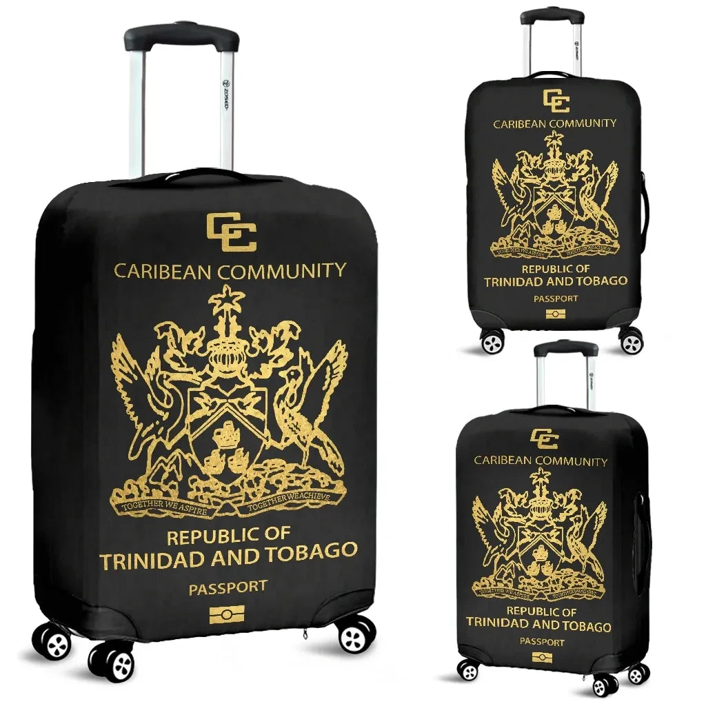 Trinidad And Tobago Passport Luggage Cover Bn04