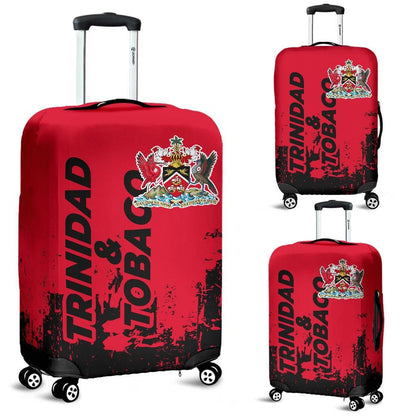 Trinidad & Tobago Luggage Cover Smudge Style 0