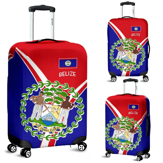 Belize Luggage Cover Belizean Pride