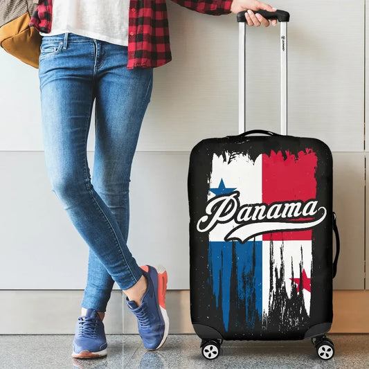 Panama Luggage Cover Retro Panama Flag