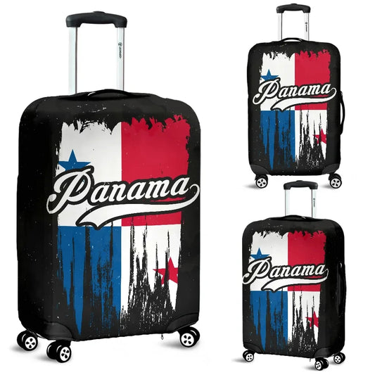 Panama Luggage Cover Retro Panama Flag