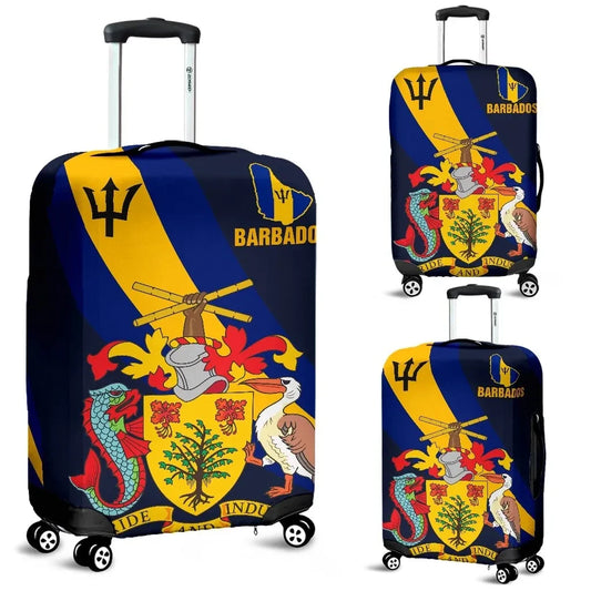 Barbados Special Flag Luggage Covers