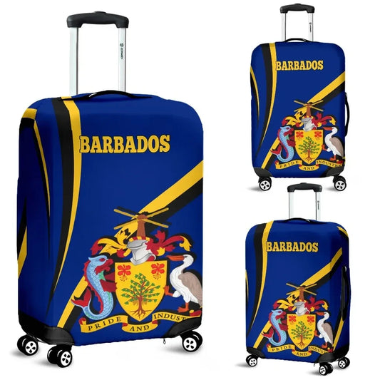 Barbados Luggage Covers Proud To Be Barbadian