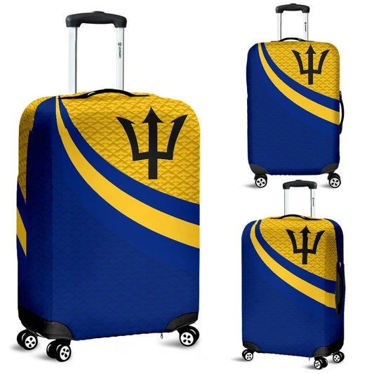 Barbados Luggage Covers Barbados Coat Of Arms and Flag Color