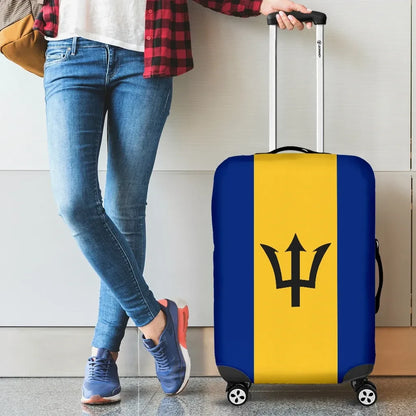 Barbados Luggage Cover Flag Original Bn04