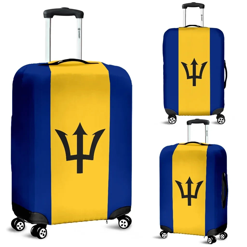 Barbados Luggage Cover Flag Original Bn04