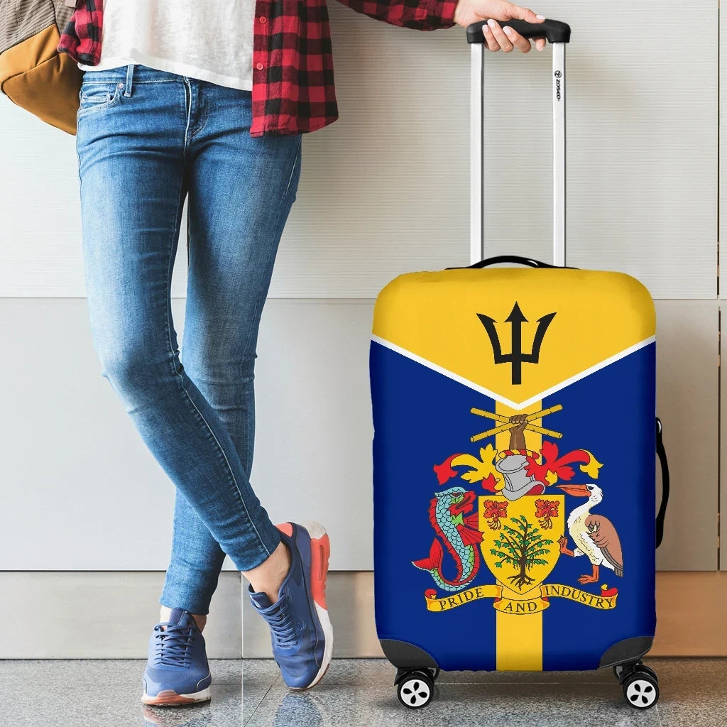 Barbados Luggage Cover My Homeland