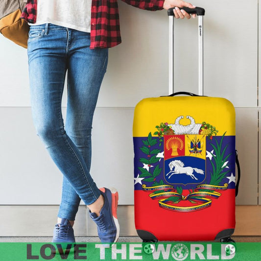 Venezuela Coat Of Arms Luggage Cover Ha8