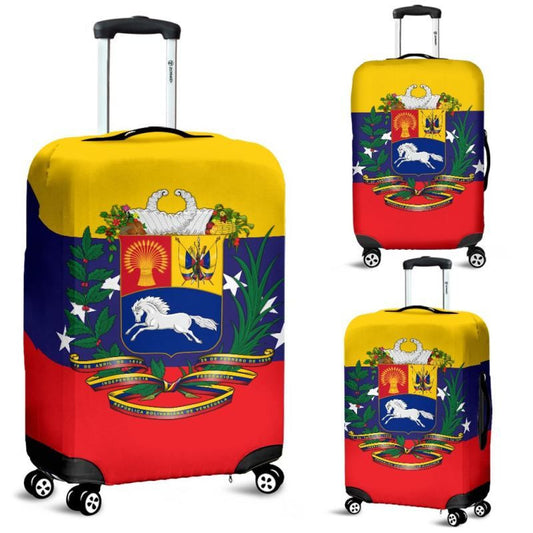 Venezuela Coat Of Arms Luggage Cover Ha8