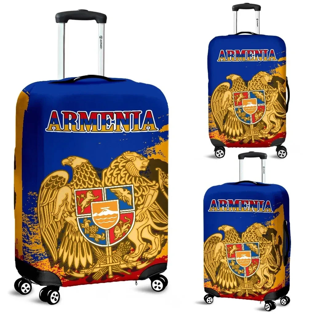 Armenia Luggage Cover Armenia Blue