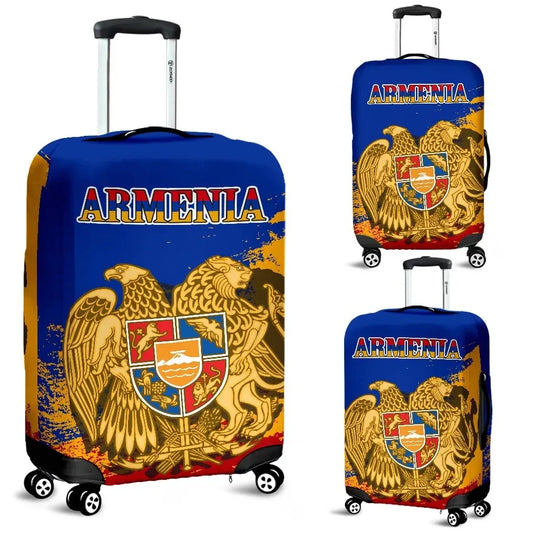Armenia Luggage Cover Armenia Blue