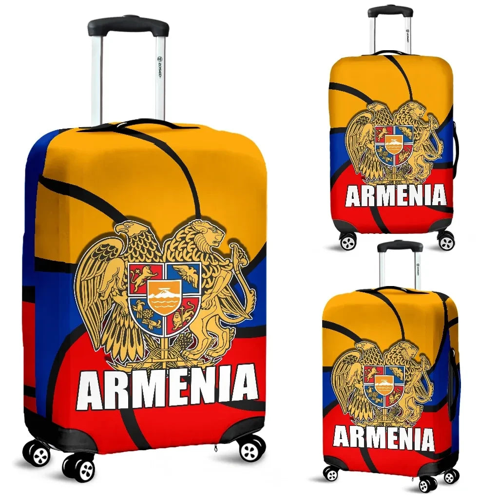 Armenian symbol of Eternity Flag Luggage Covers