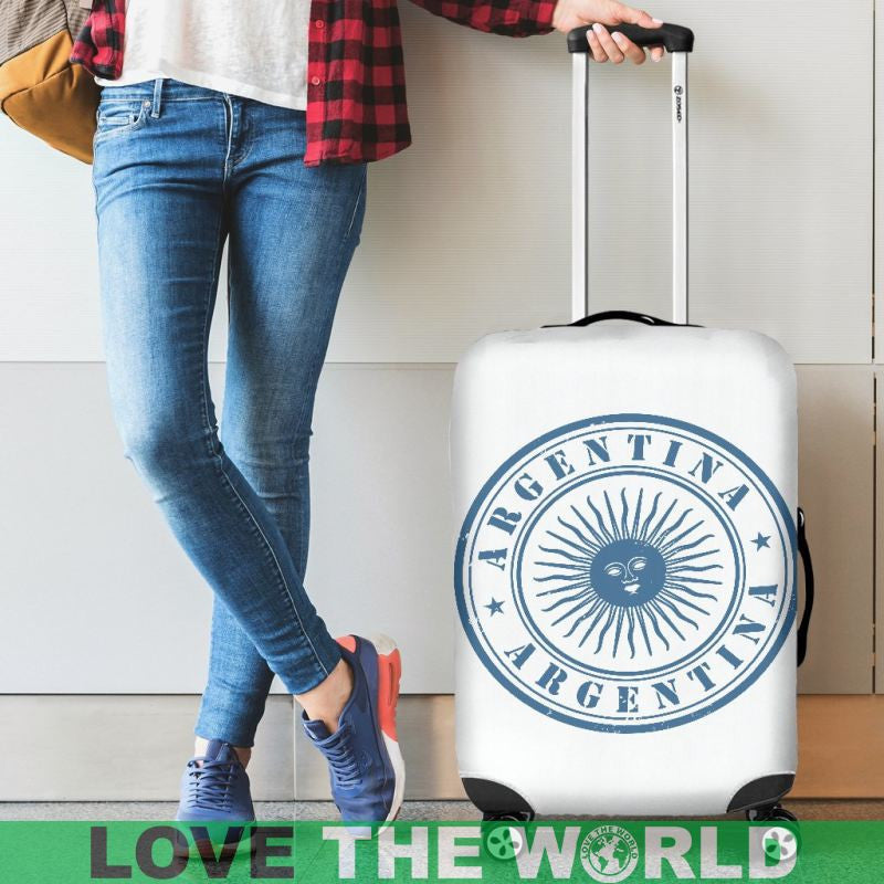 Argentina Stamp Luggage Cover 03 Ha8