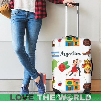 Argentina Symbol Luggage Cover Ha8