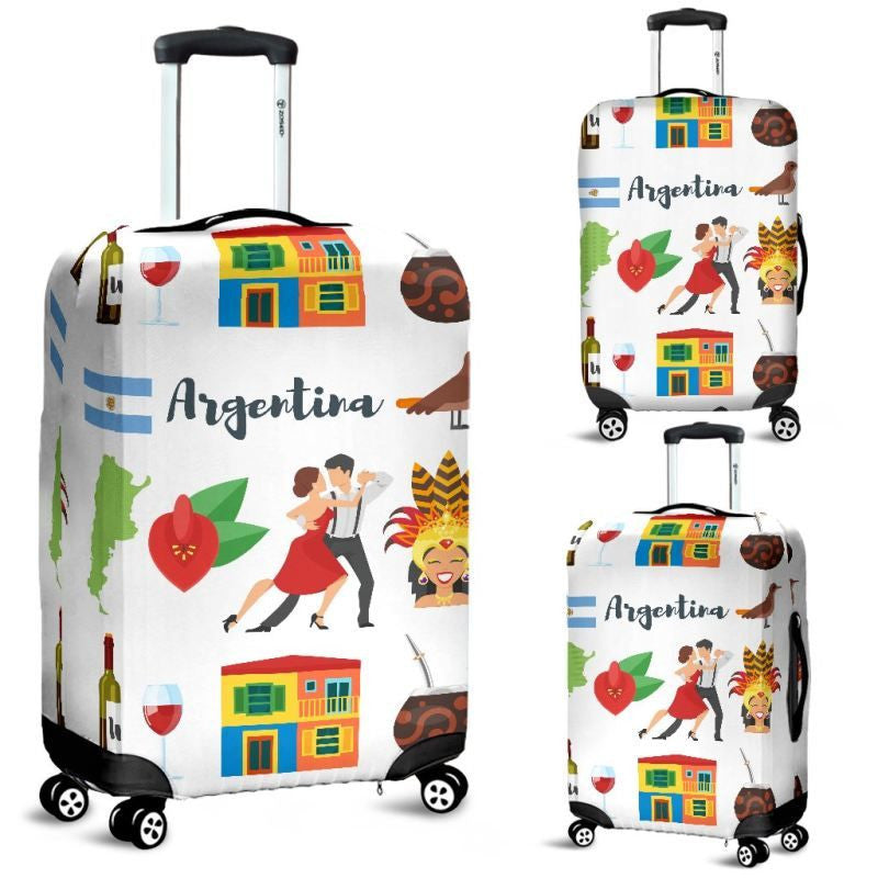 Argentina Symbol Luggage Cover Ha8