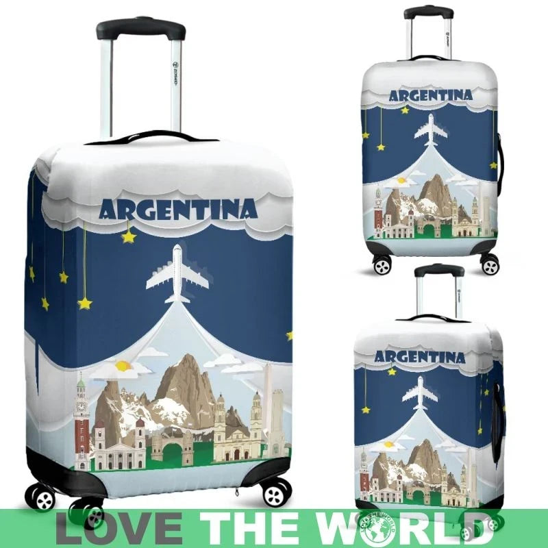 Argentina Travel Luggage Cover