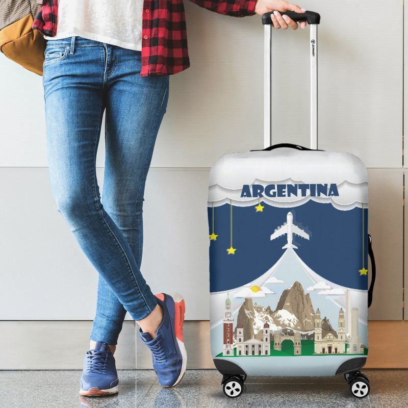 Argentina Travel Luggage Cover