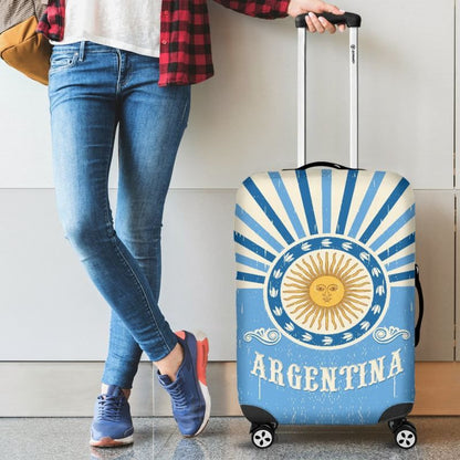 Vintage Argentina Luggage Cover